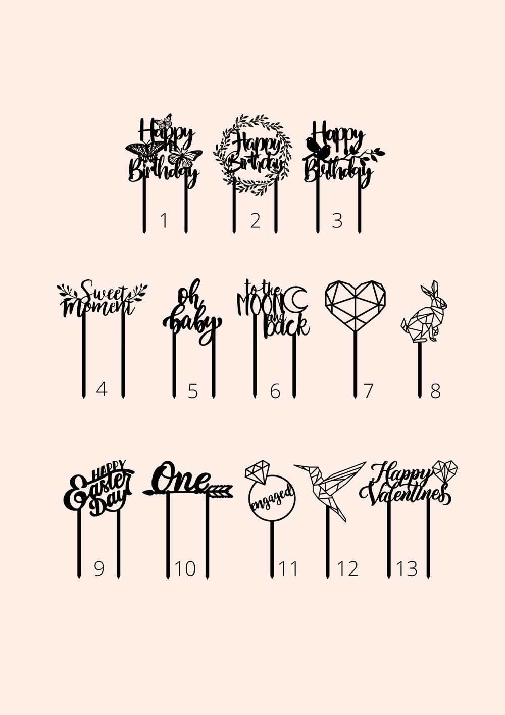 cake toppers