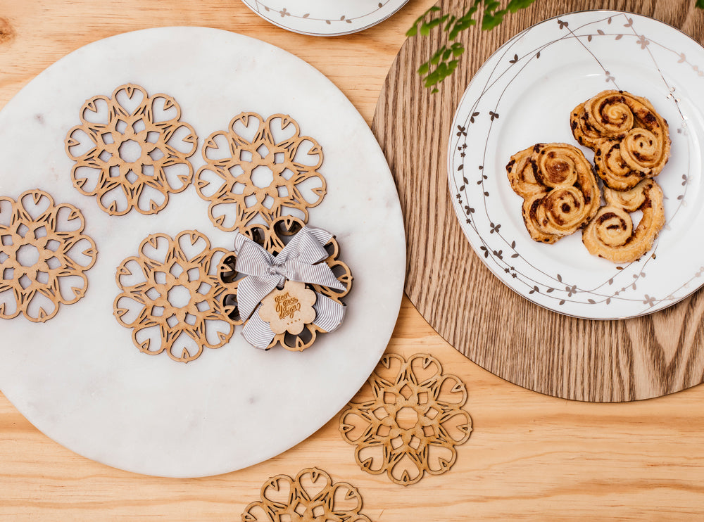 coaster star (set of 6)