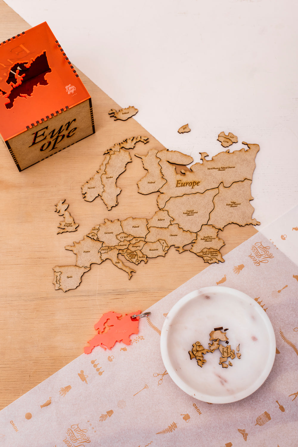 puzzle europe in a box