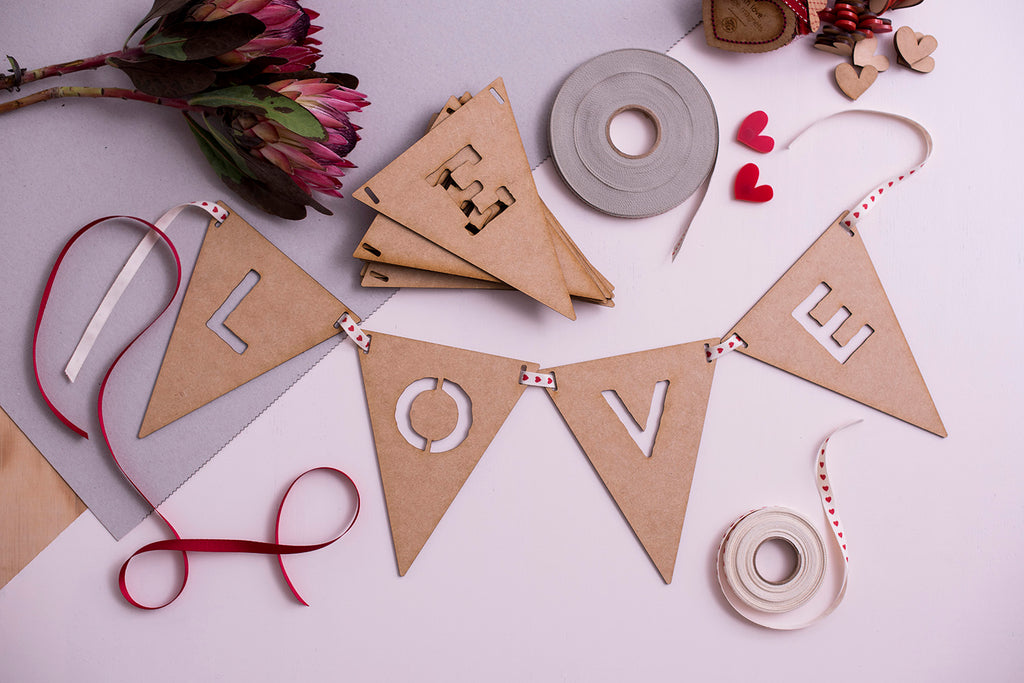 custom bunting: make your own